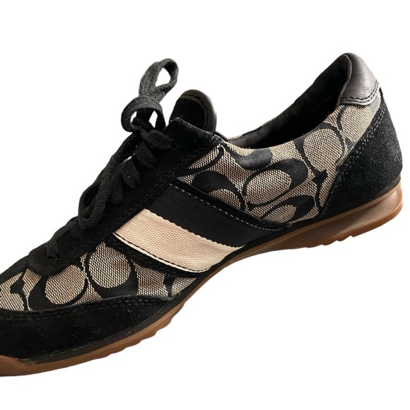 Coach Men’s Monogram Canvas Bruce Sneakers in 8 - Picture 7 of 13